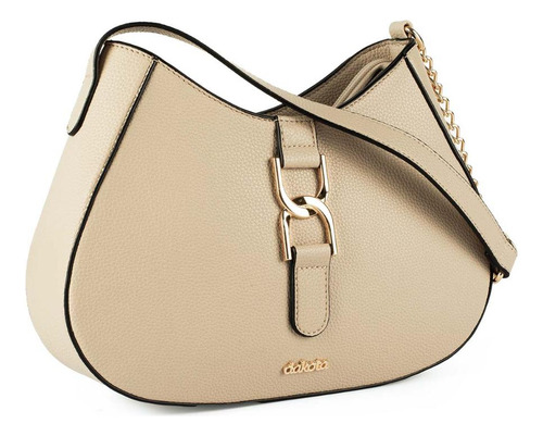 Bolsa Dakota Transversal Feminina Dk175 Cor Bege