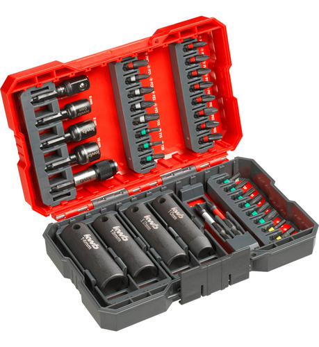 Juego Kit Set Puntas Kwb Impact 35 Pzs Con Caja 49109020