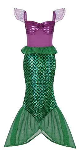 Aliziway Disfraz De Sirena Para Nia, Vestidos De Princesa, D