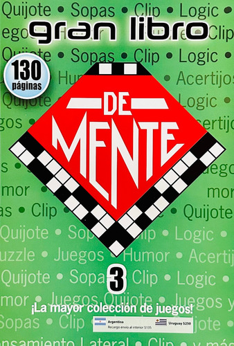 Quijote Gran Libro De Mente N° 3 - 130 Paginas