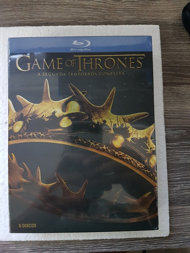 Blu Ray Game Of Thrones 2ª Temporada - Digipack, Legendado
