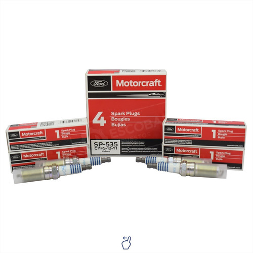 Imagen 1 de 9 de Juego De 4 Bujias Ford Motorcraft Focus 2.0 Duratec - 13/19