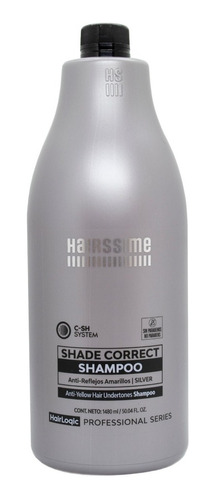 Hairssime Shade Correct Shampoo Matizador Silver Grande 3c