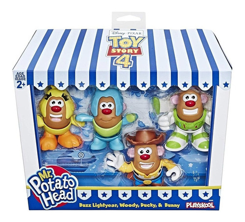 Mr. Potato Head Toy Story 4 Pack X 4 Hasbro Original 100%