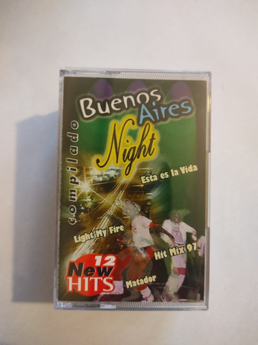 Cassette Buenos Aires Night 12 New Hits