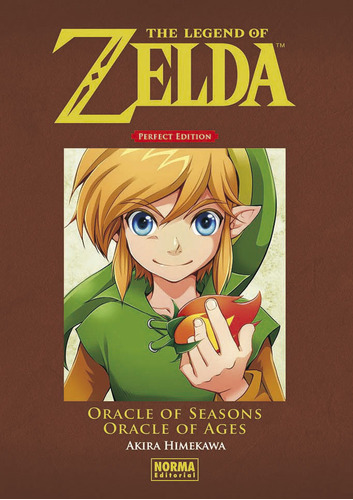 Legend Of Zelda Perfect Edition 4 Oracle Of Seasons Y Oracle Of Ages de Akira Himekawa Editorial Norma en Español Tapa Blanda