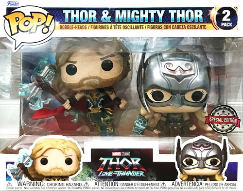 Funko Pop 2 Pack Thor & Mighty Thor #1040 Y #1041