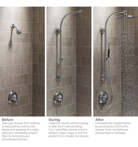 Kohler K-45903-sn - Herrajes Para Baño, 1, Níquel Pulido Vib