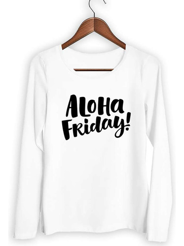 Remera Mujer Ml Aloha Friday Hola Viernes