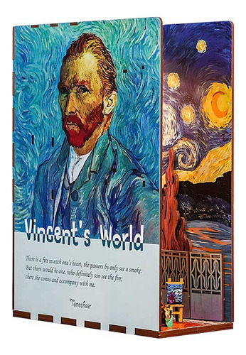 Sepador De Libros Booknook Vincent Van Gogh Tonecheer 