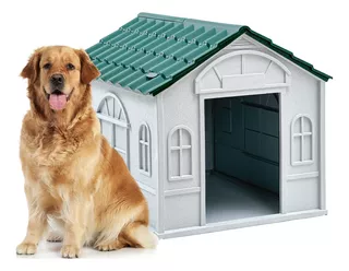 Casas Para Perros Grandes De Plastico Termica 98x84x82 Cm