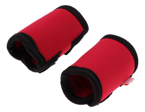 2x Para Proteger De Pierna De Perro Gato Accesorios Rojo S
