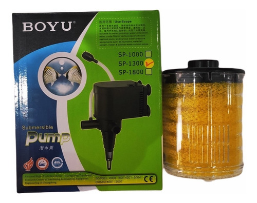 Filtro Interno Boyu Sp-1300 400l/h