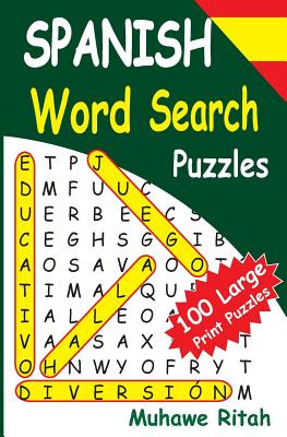 Libro Spanish Word Search Puzzles - Ritah, Muhawe