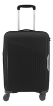 Comprar Valija Carry On Unicross Chica Para Viaje Cabina Avión Equipaje De Mano Material Polipropileno Rigida Color Negro