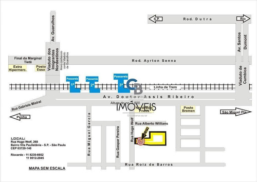 Imagem 28 de 28 de Galpão Para Alugar, 2220 M² Por R$ 27.000,00/mês - Penha - São Paulo/sp - Ga0181