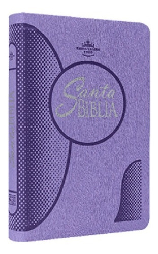 Imagen 2 de 9 de Biblia Reina-valera 1960 Letra Grande Imit Piel Color Morado