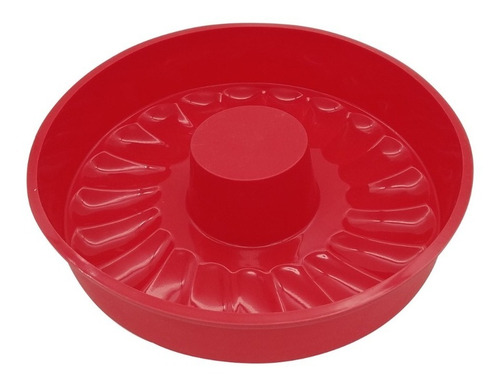 Imagen 1 de 2 de Molde Silicona Flanera Savarin 23,5cm X 3,5cm