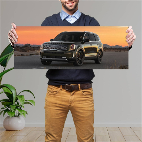 Cuadro 30x80cm Auto 2020 Kia Telluride Auto 243