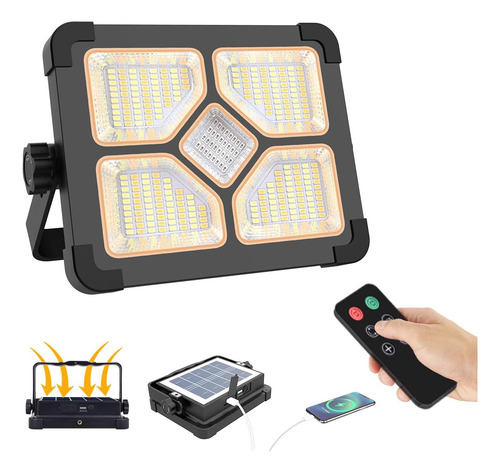 Luz De Trabajo Led Recargable --- Lm Ip66 4 Modos