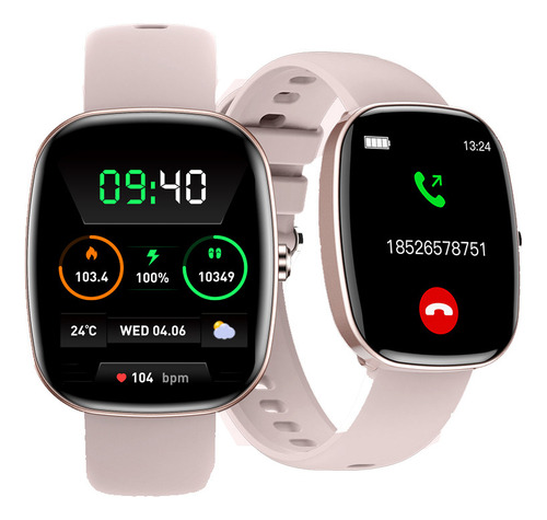 1.83reloj Inteligente Mujer Asistente De Voz Bluetooth Llam