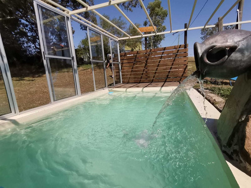 Imagen 2 de 30 de Cabaña En Villa Serrana Piscina Climatizada Y Cerramiento