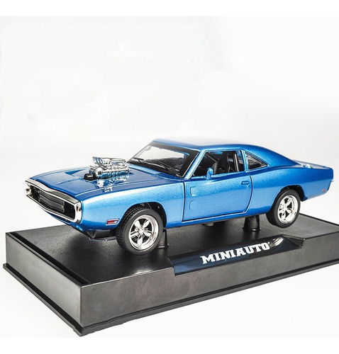 Coches De Metal En Miniatura Dodge 1970 Challenger Veloze .