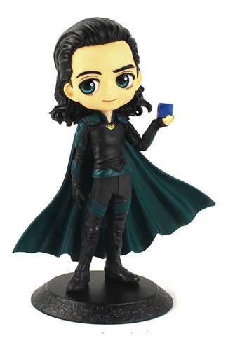 Figura Loki Avengers Chibi Vengadores Bootleg