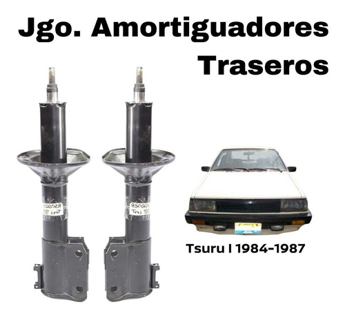 Juego Amortiguadores Tras Tsuru 1985 Gabriel