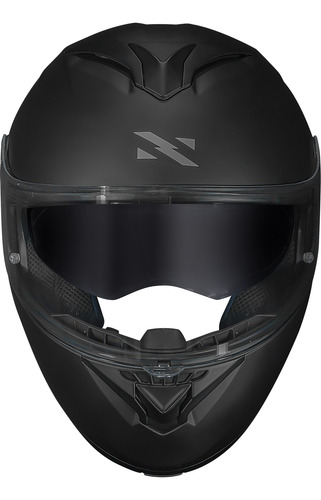 Capacete Norisk Force Ii 2 Preto Fosco Monocolor Robocop