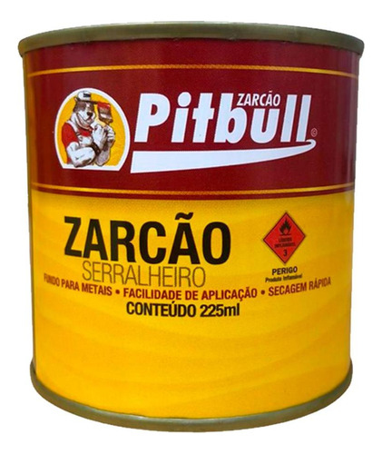 Tinta Zarcao Natrielli 225ml Extra Oxido - Kit C/6 Peca