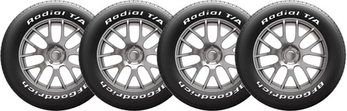 Kit de 4 neumáticos BFGoodrich Radial T/A P 205/70R14 93 S