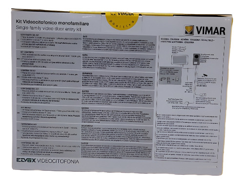 Kit Video C/monitor 7 In 1 Multiclavija Vimar (cod.2514)
