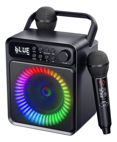 Máquina De Karaoke   Micrófono Inalámbrico Altavoz D...