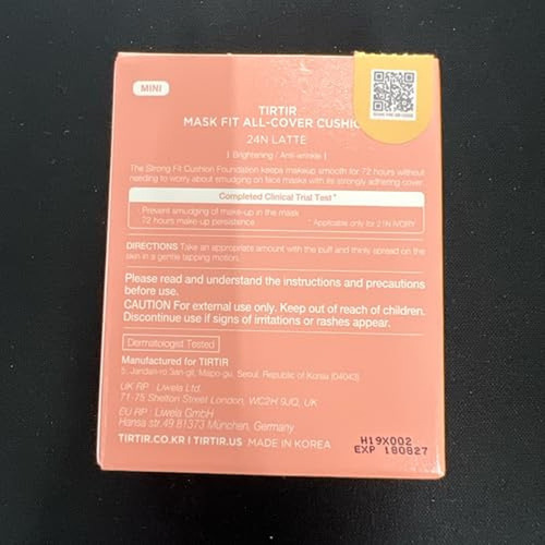 Tirtir Base De Maquillaje Coreana Tirtir All Cover Pink