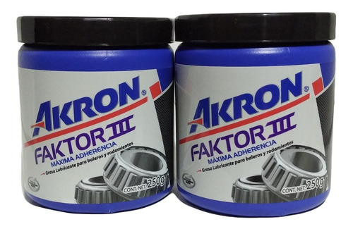 Grasa Grafiada Akron Faktor Lll Original Sellada