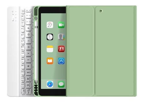 Funda De Teclado Iluminado Con Español Para iPad 9.7/air1/2