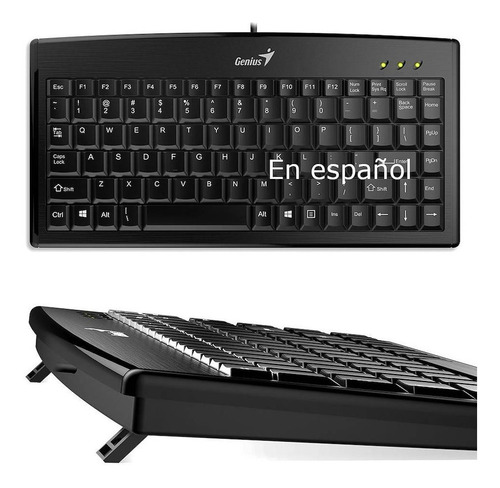 Imagen 2 de 7 de Teclado Genius Qwerty Luxemate100 Usb
