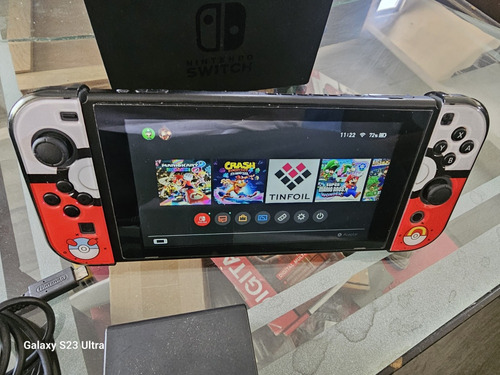 Nintendo Switch Magia Ch1p 128gbs Juegos Instalados 