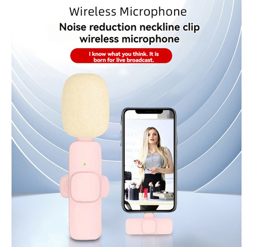 Micrófono Lavalier Inalámbrico I1 A 2 Micrófono Lavalier No