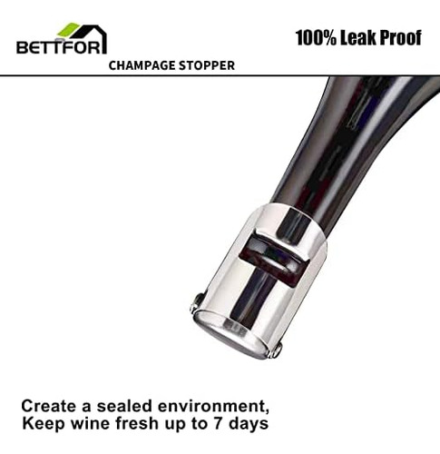 Bettfor Tapones Para Champán Con Protector De Champán De Ace