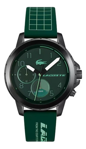 Reloj Original Lacoste para Hombre Silicona Verde 2011218 Endurance 44 mm