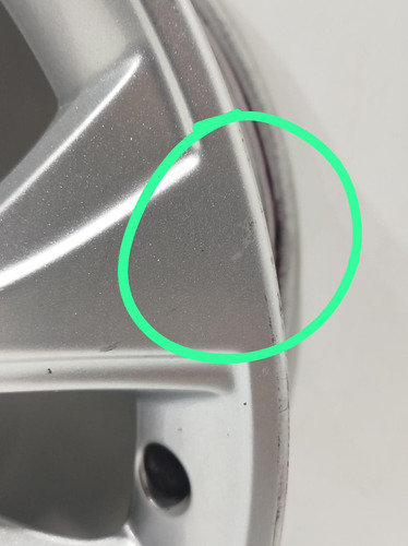 Jogo De Roda Mercedes C180 2019/2021 1.6 Aro 17 Com Detalhe (Usado)