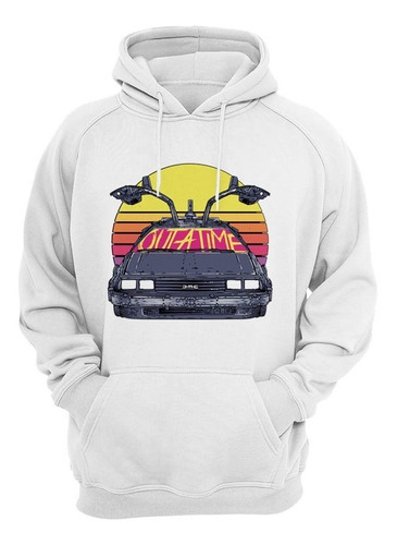 Sudadera Futuro Máquina Del Tiempo Mod.458