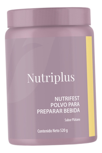 Malteada Nutrifest - Polvo Para Bebida Farmasi Platano