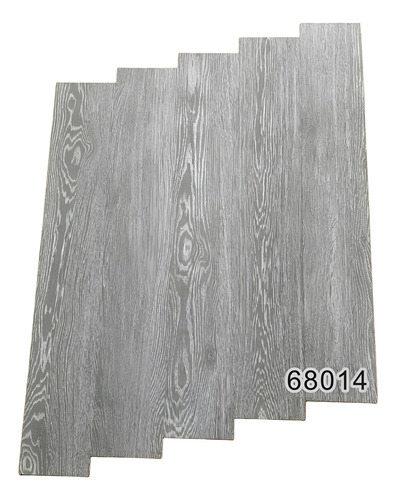 Vinil Piso Autoadherible Tipo Duela Madera 36pza Para 5 Mts2 Gris Medio
