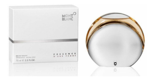 Perfume Mont Blanc Presence 75 Ml Edt