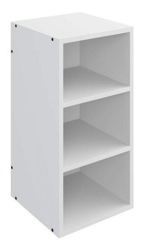 Nicho vertical con 2 estantes Be White Furniture Tx Dj