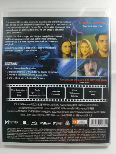 Blu-ray Premonição 2