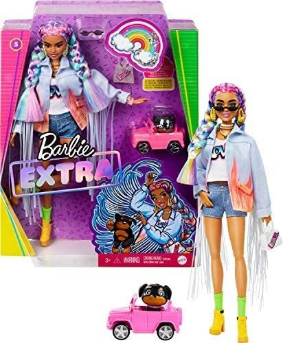 Muñeca De Juguete Barbie Incluye Accesorios -morado